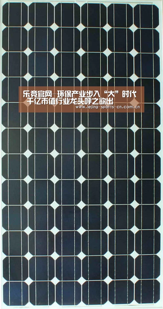 乐竞官网-环保产业步入“大”时代 千亿市值行业龙头呼之欲出(图3) 乐竞